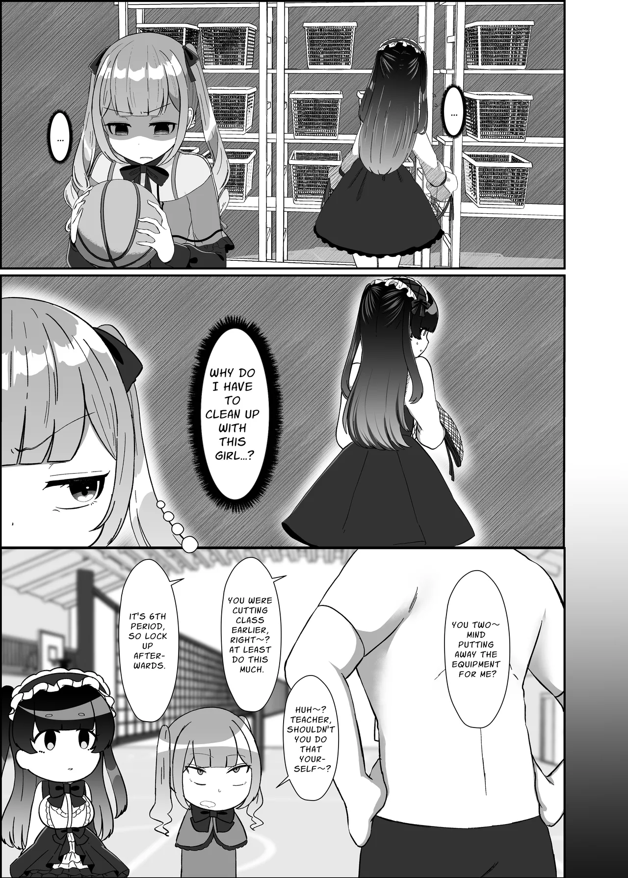 Futanari Lolita vs Jiraikei Mesugaki 〜Kiyowa na Futanari Joshi wo Odoshita hazu ga Gyaku ni Okasare chatta!〜 | Gothic Fashion Futanari vs Jirai-kei Style Provocateur ~Tables Turn on the Blackmailer~ page 4 full