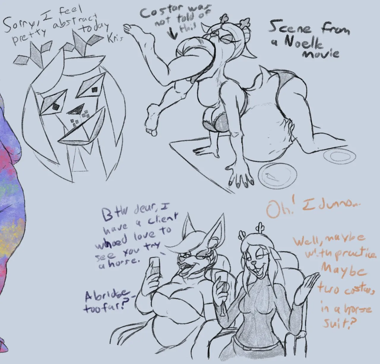 Noelle the Artist page 3 full