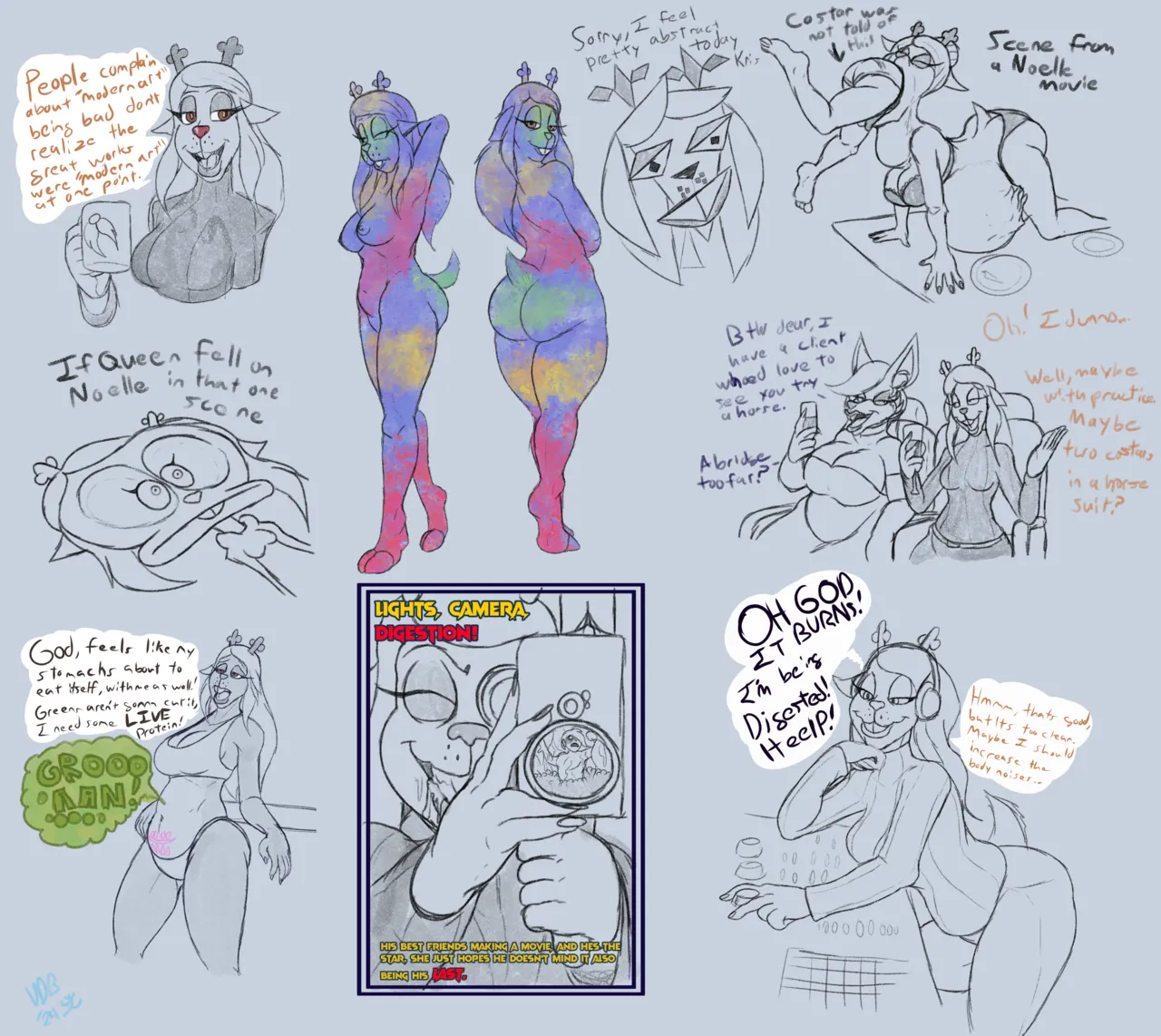 Noelle the Artist page 5 full