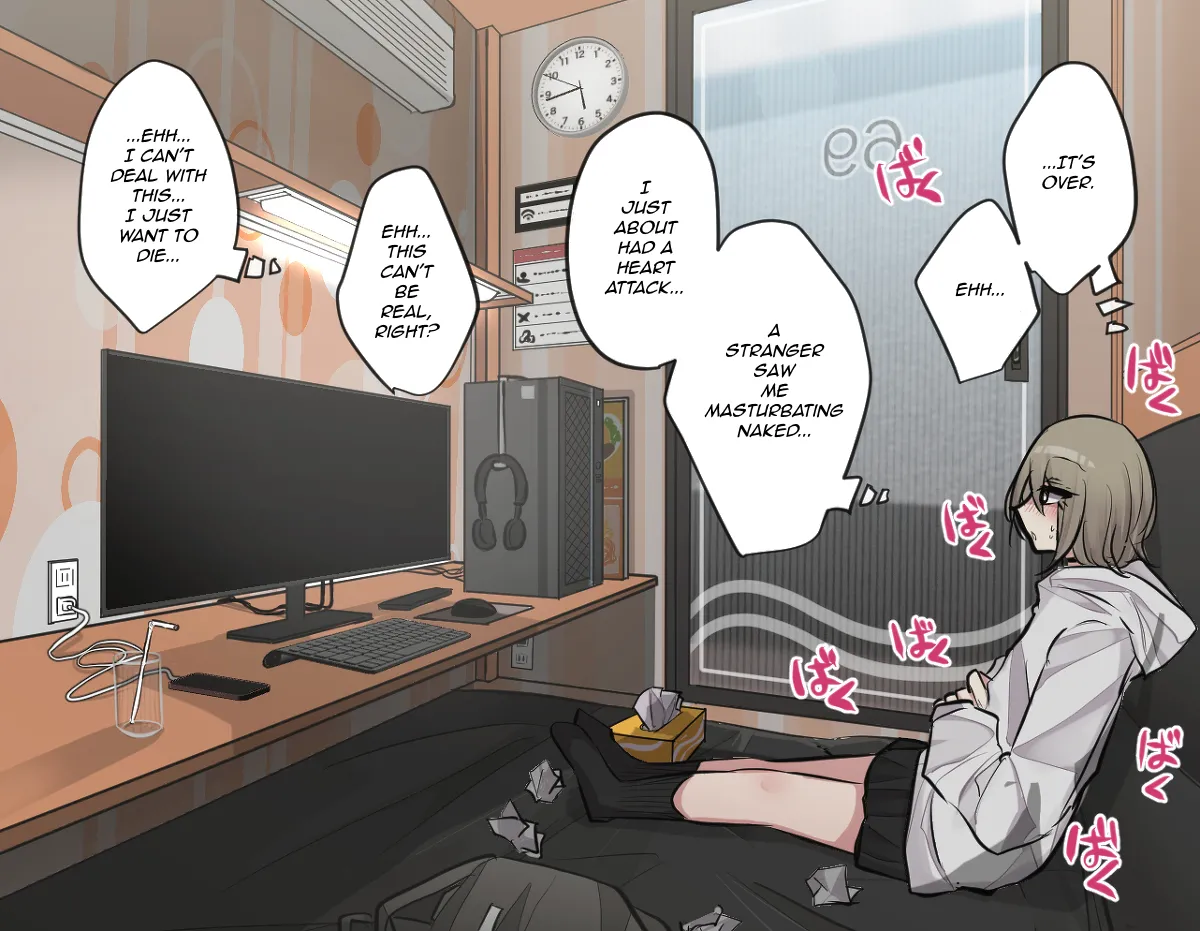 Best Friend-Chan Masturbating in an Internet Cafe page 12 full