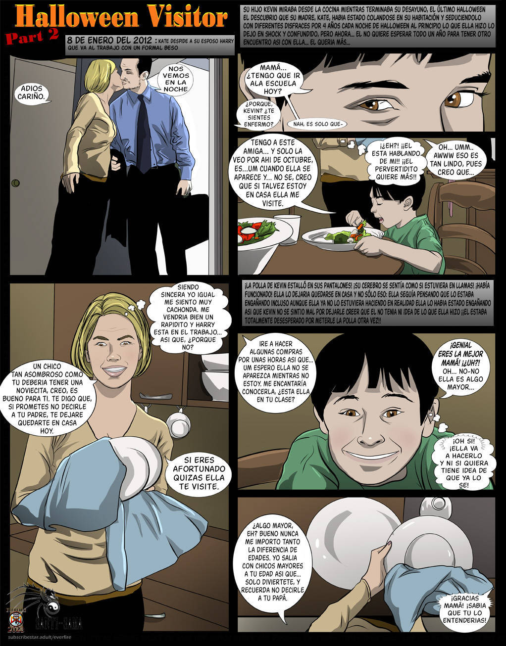 Halloween Visitor 2 page 1 full