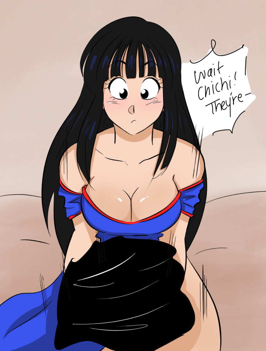 goku x chichi shirt comic page 3 full