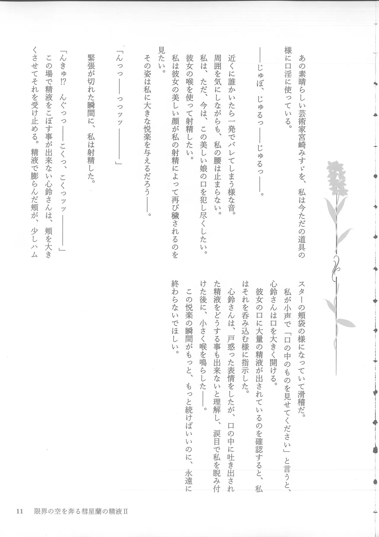 Genkai no Sora wo Hashiru Suiseiran no Seieki 2 page 11 full