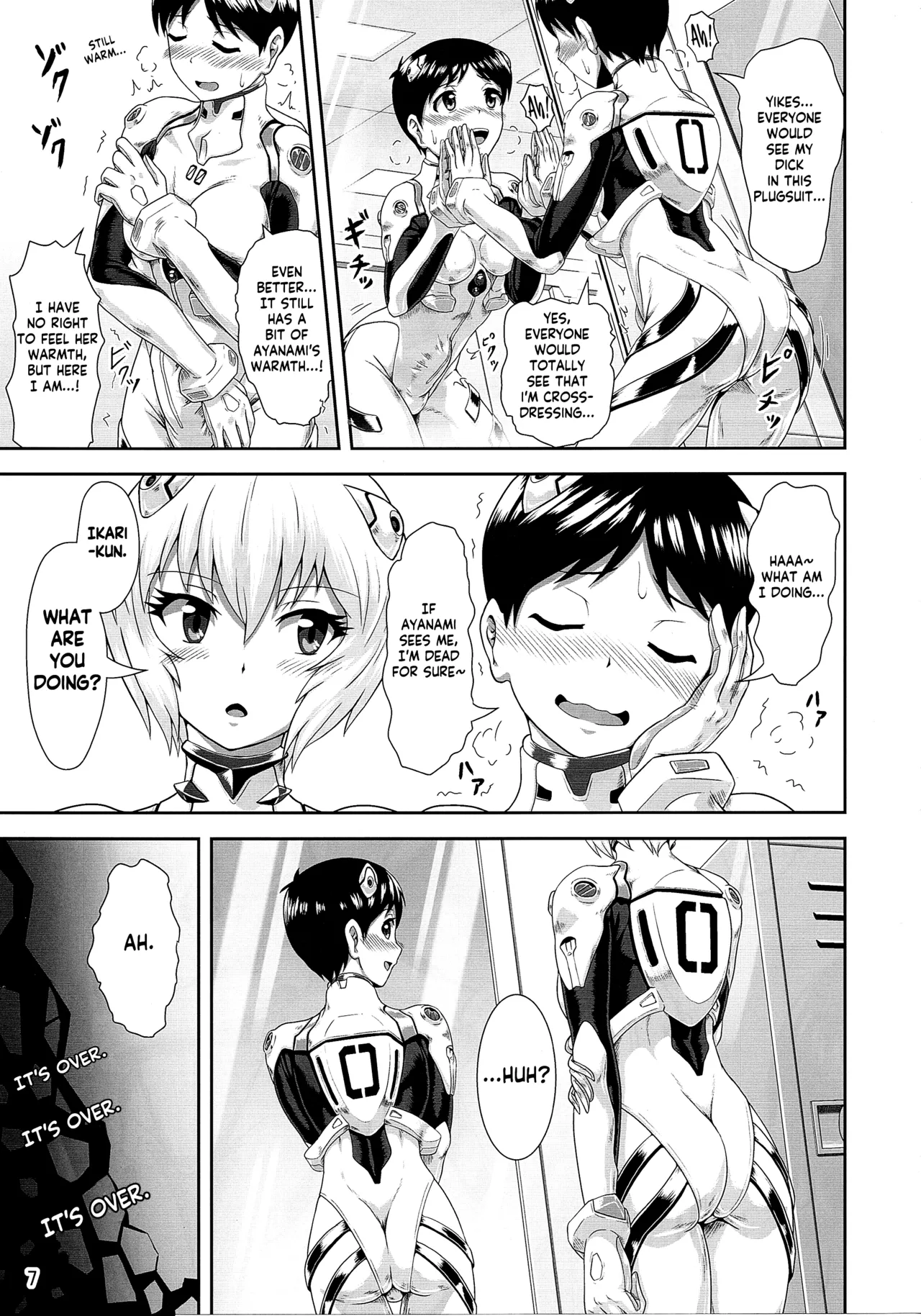 Plugsuit Josou ja Nai to...! WHITE | Is that plugsuit cross-dressing...!? WHITE page 6 full