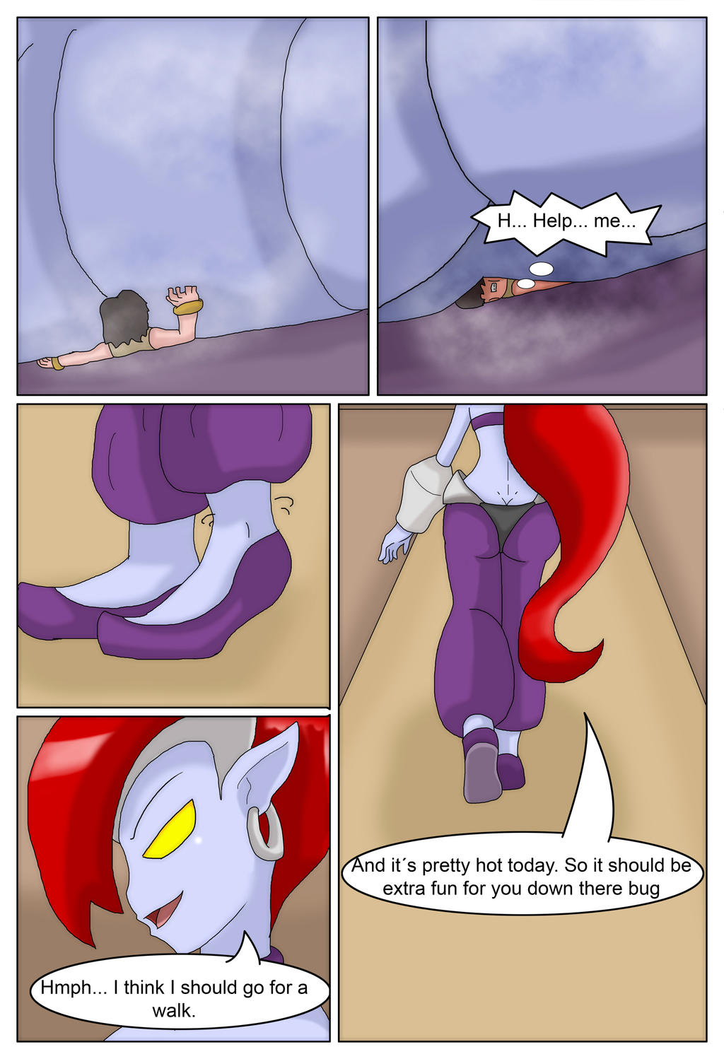 A Slave to a NegaGiantess page 3 full