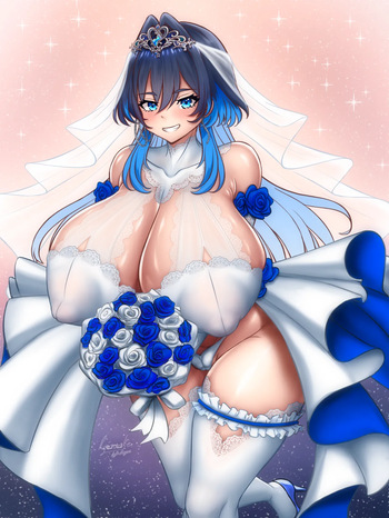 [Ryusuke Kyte Hagane (Ryusuke KH)] Kronii Bride (Hololive) cover