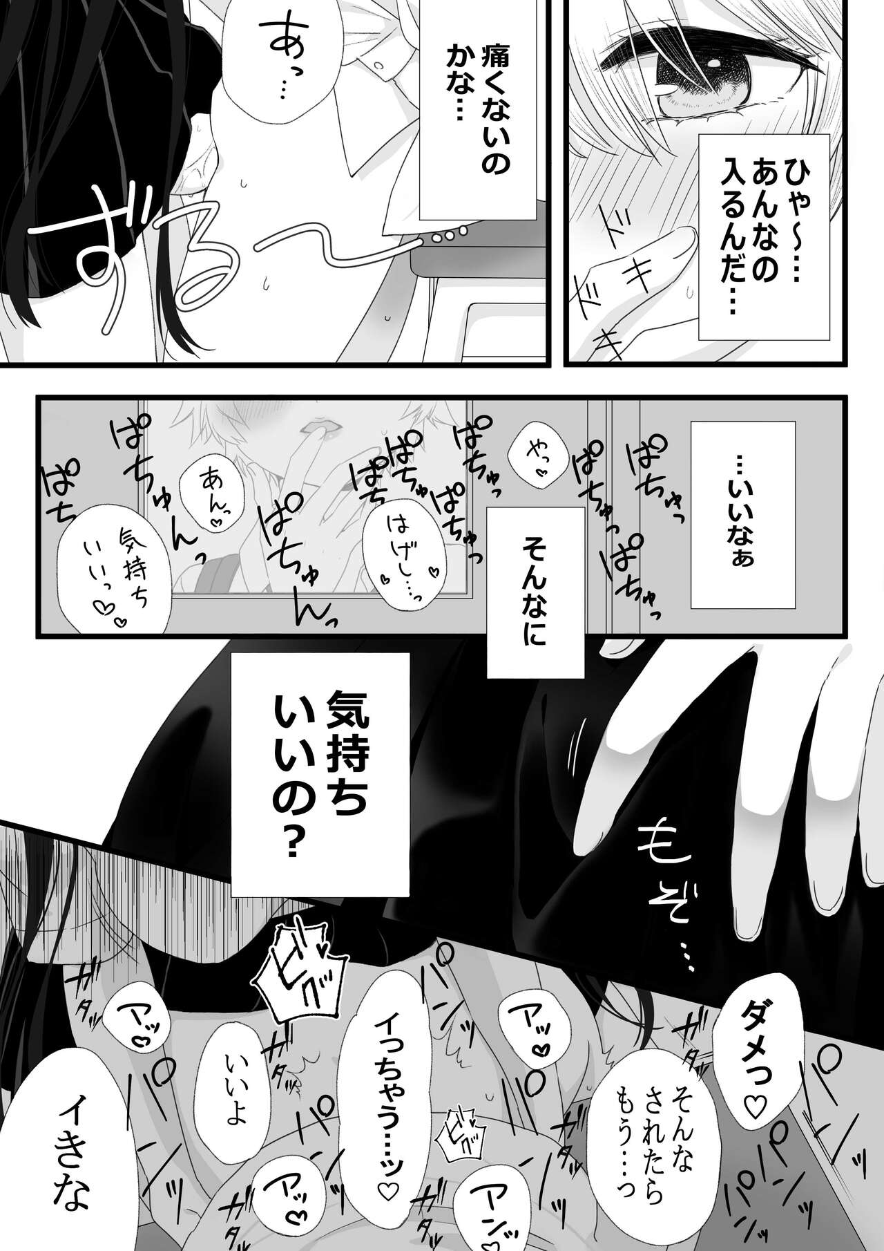 Futanari Joshi to Hatsu Ecchi Shimashita page 8 full