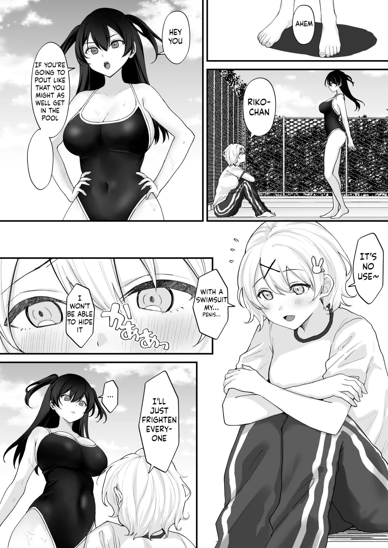 Seiyoku ni Maketa Natsu Futanari Shoujo to Noukou Nama Sex page 3 full