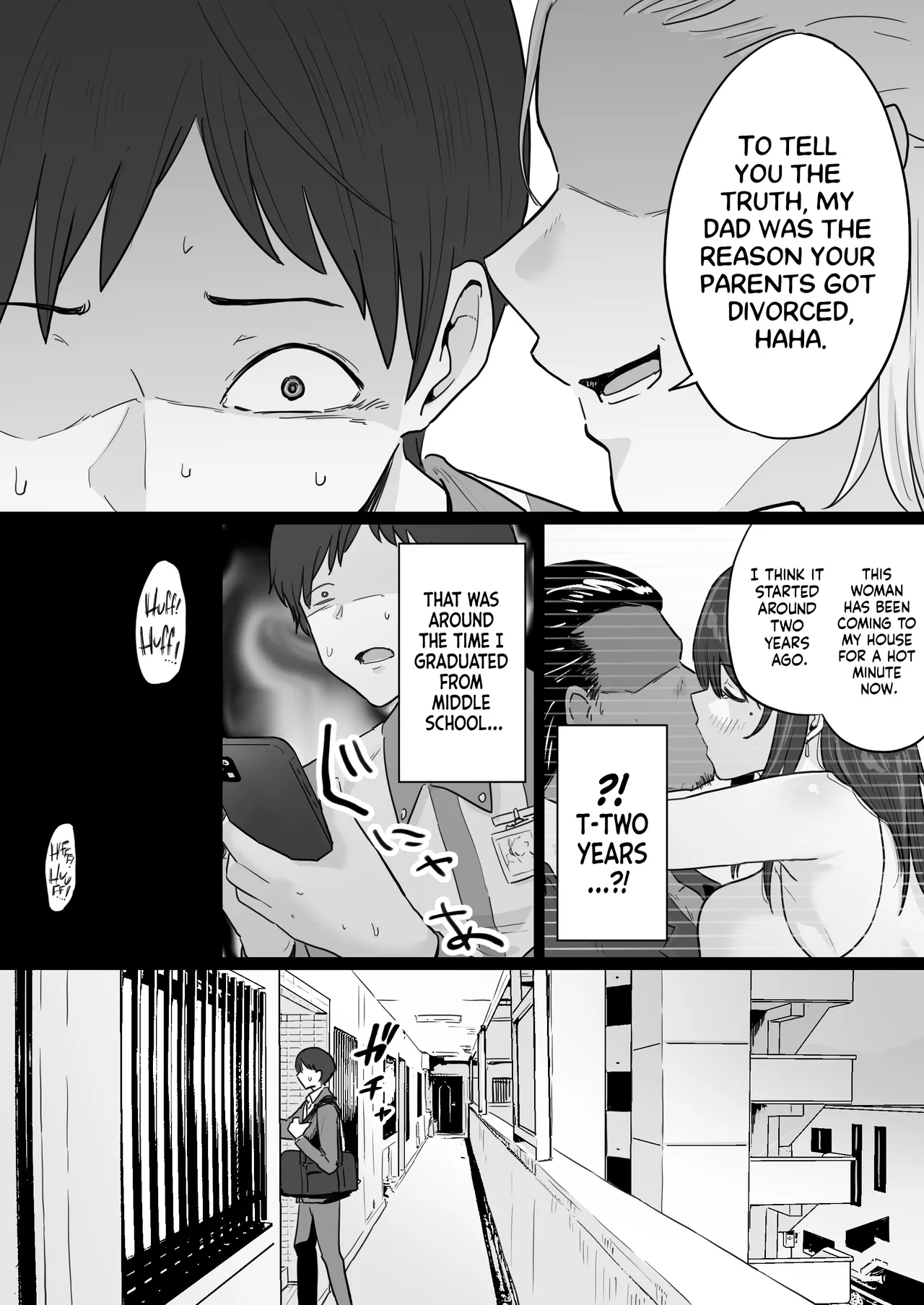 Houkai Kazoku -Hahaoya ga Yakuza to no Sex ni Hamatta Hanashi- | Broken Family - A Story About a Mother Who Became Addicted to Sex With a Yakuza page 11 full