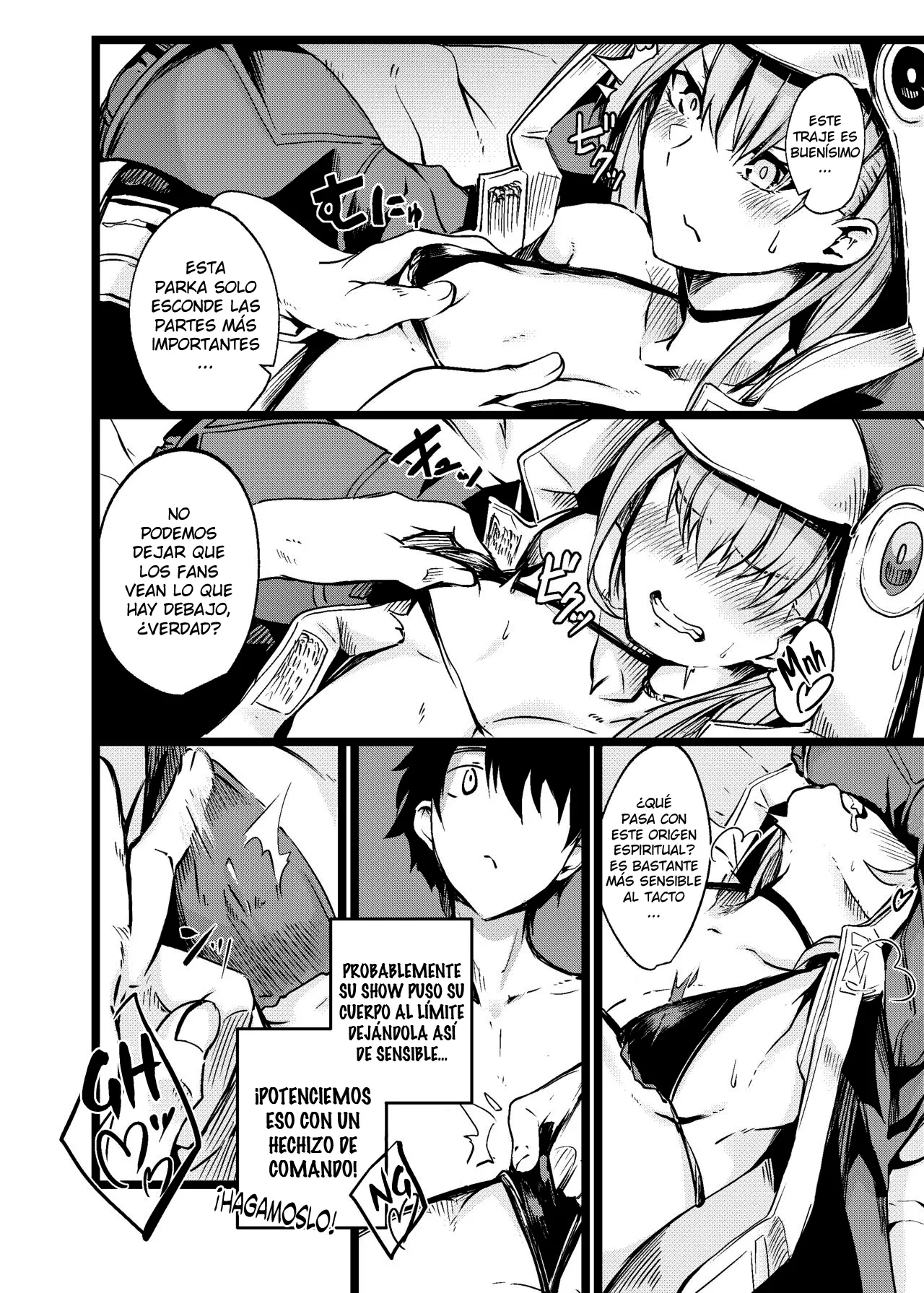 Mizugi na Meltryllis-san to | Haciendolo con Meltryllis en su bikini page 11 full