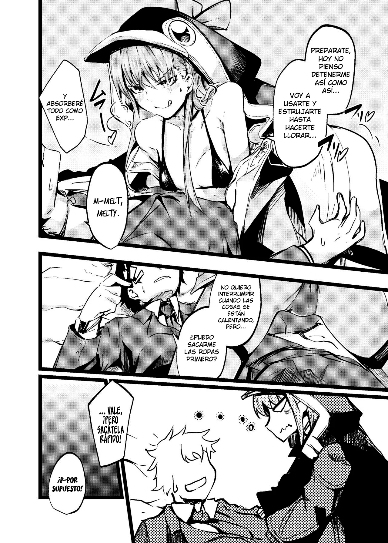 Mizugi na Meltryllis-san to | Haciendolo con Meltryllis en su bikini page 9 full