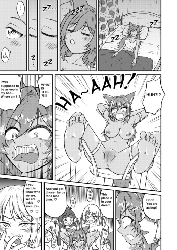 Akane and the tickle succubi. cover
