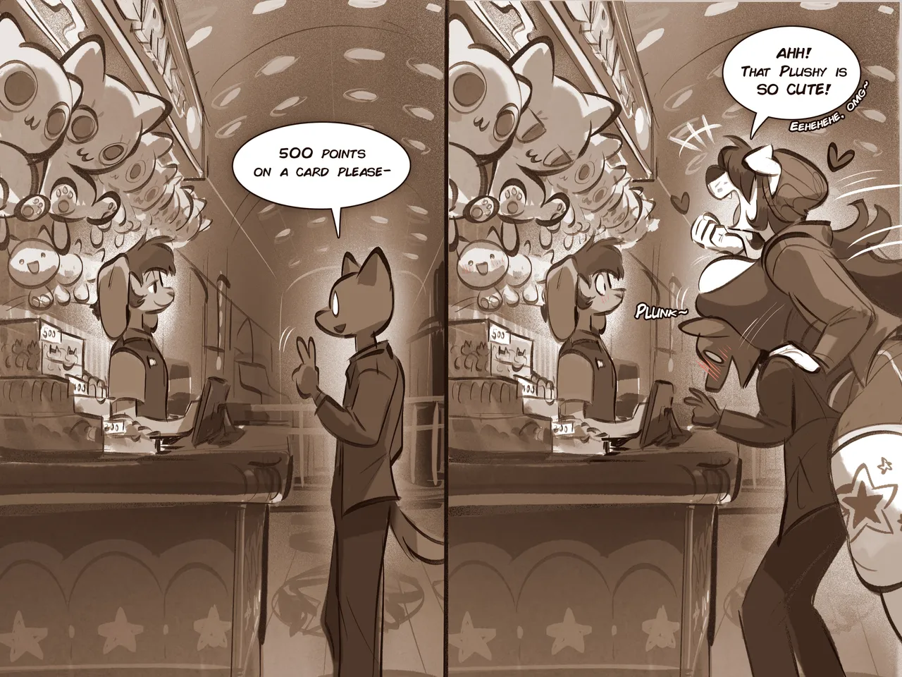 Date Night with Rowland Art Book page 7 full