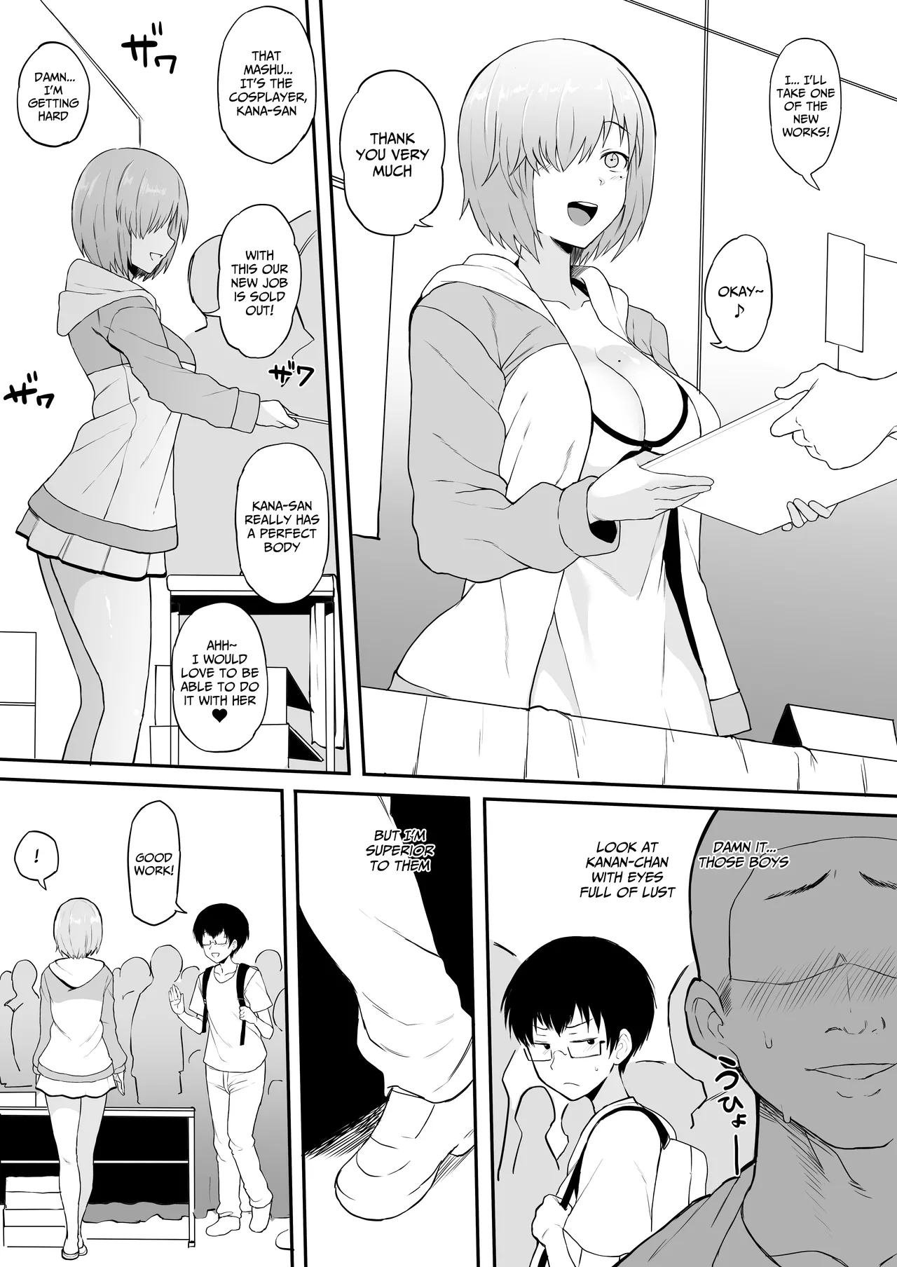 Cosplayer Kanojo NTR Manga page 3 full