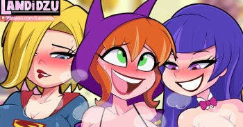 The 3 female super heroes | Landidzu cover