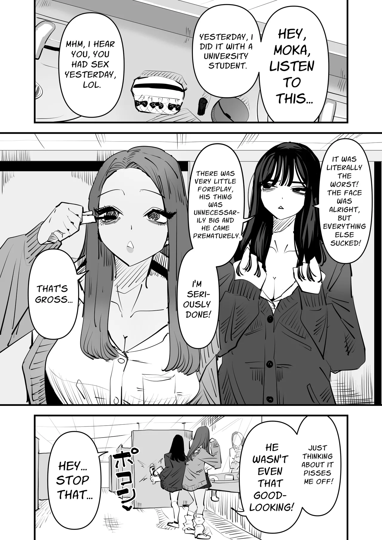 Kunni Shitai Onna to kunni Saretai Onna | A Woman That Wants To Give Cunnilingus And A Woman That Wants To Receive Cunnilingus page 3 full