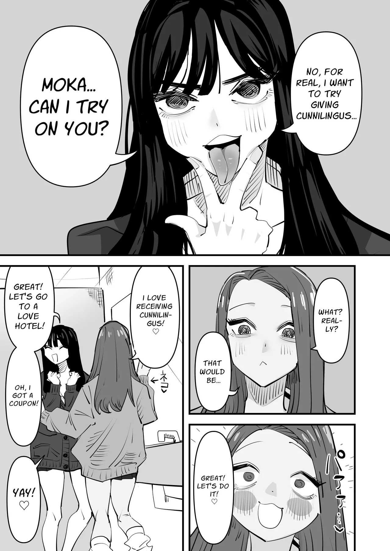 Kunni Shitai Onna to kunni Saretai Onna | A Woman That Wants To Give Cunnilingus And A Woman That Wants To Receive Cunnilingus page 6 full