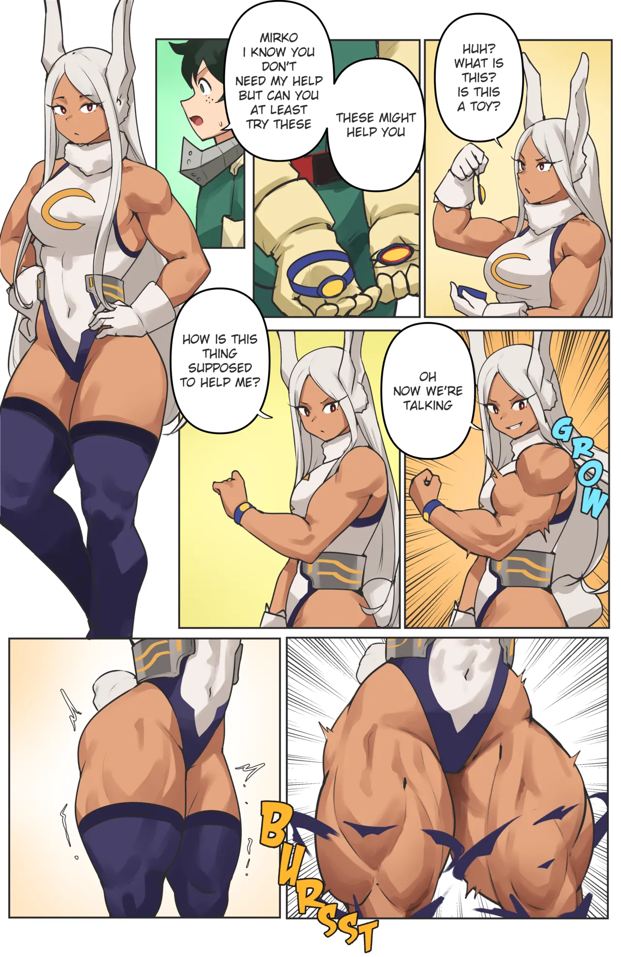 Mt. Lady Comic + Mirko Comic page 10 full
