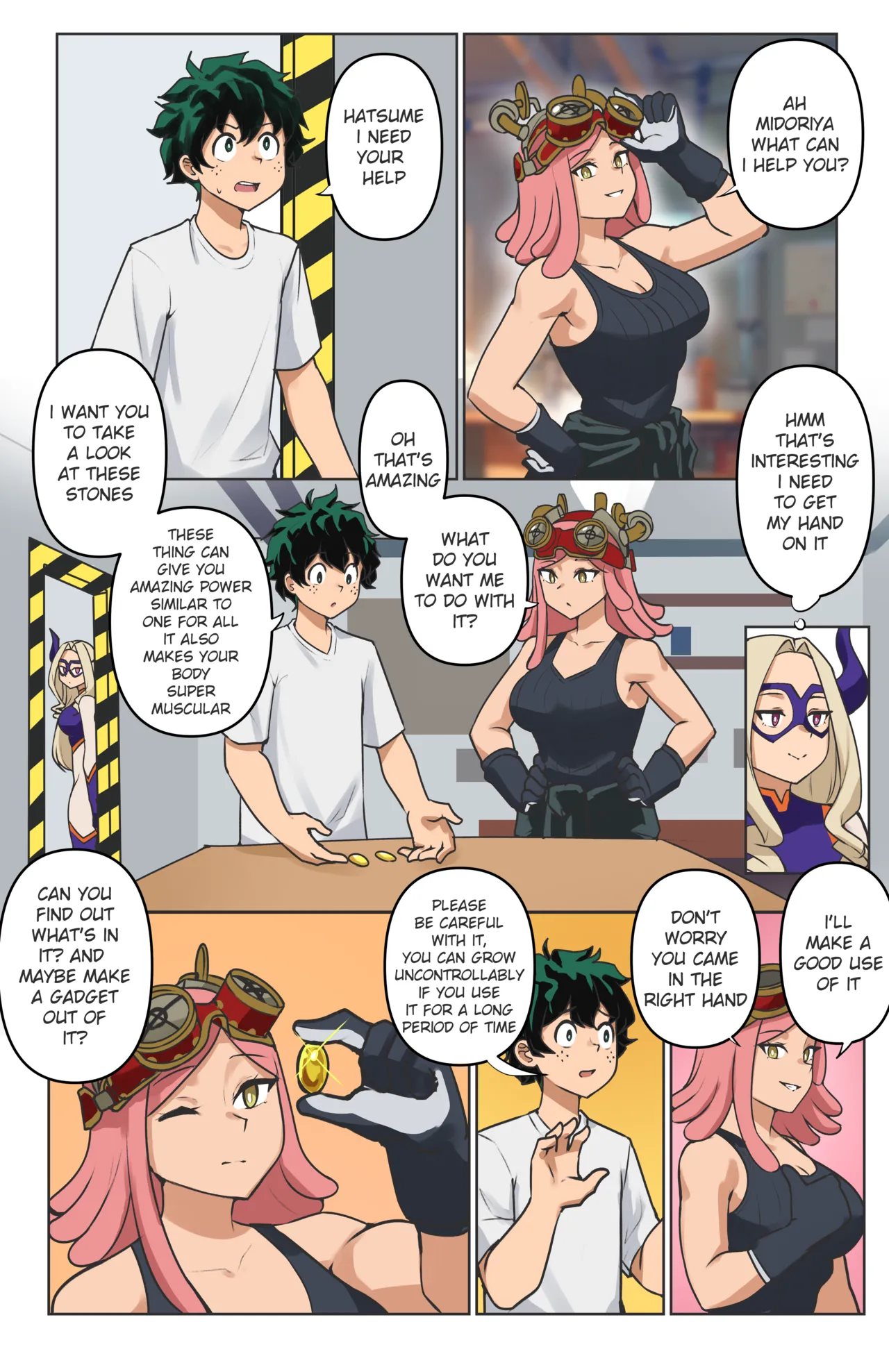 Mt. Lady Comic + Mirko Comic page 2 full