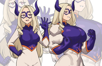 [Musctonk] Mt. Lady Comic + Mirko Comic cover