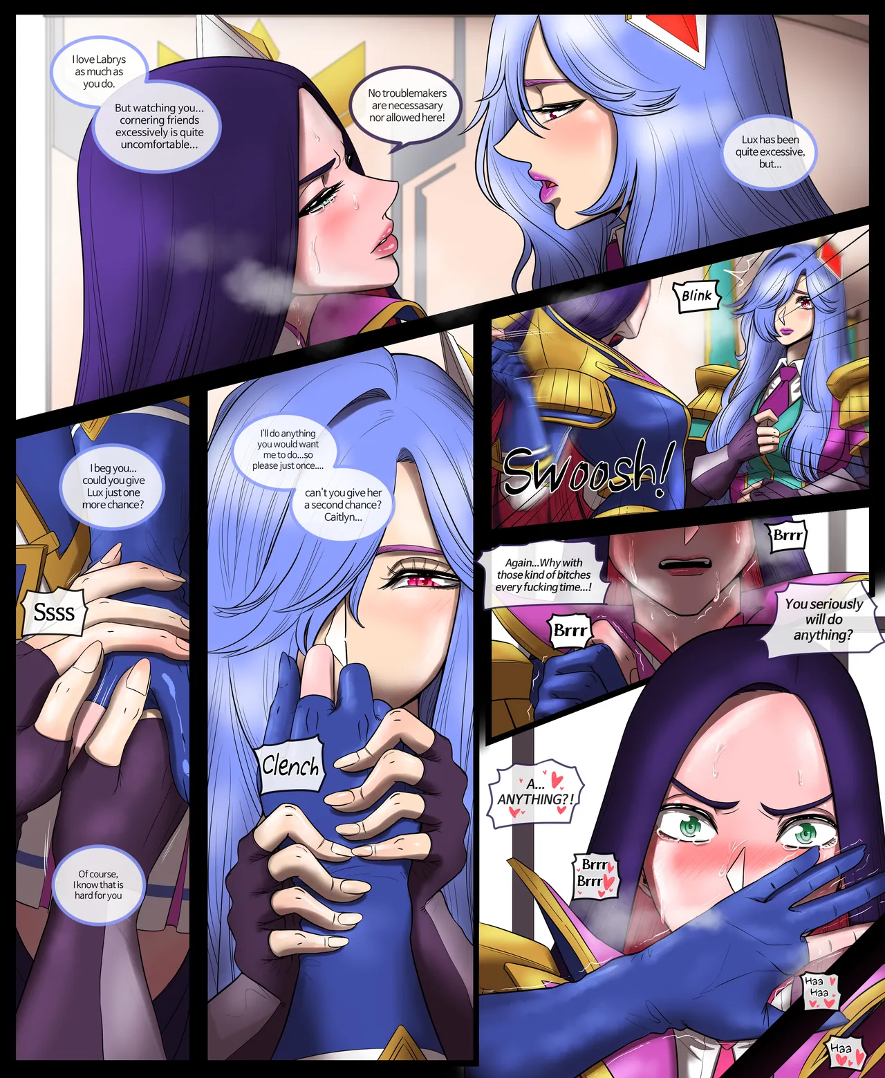 Battle Academia Caitlyn page 11 full