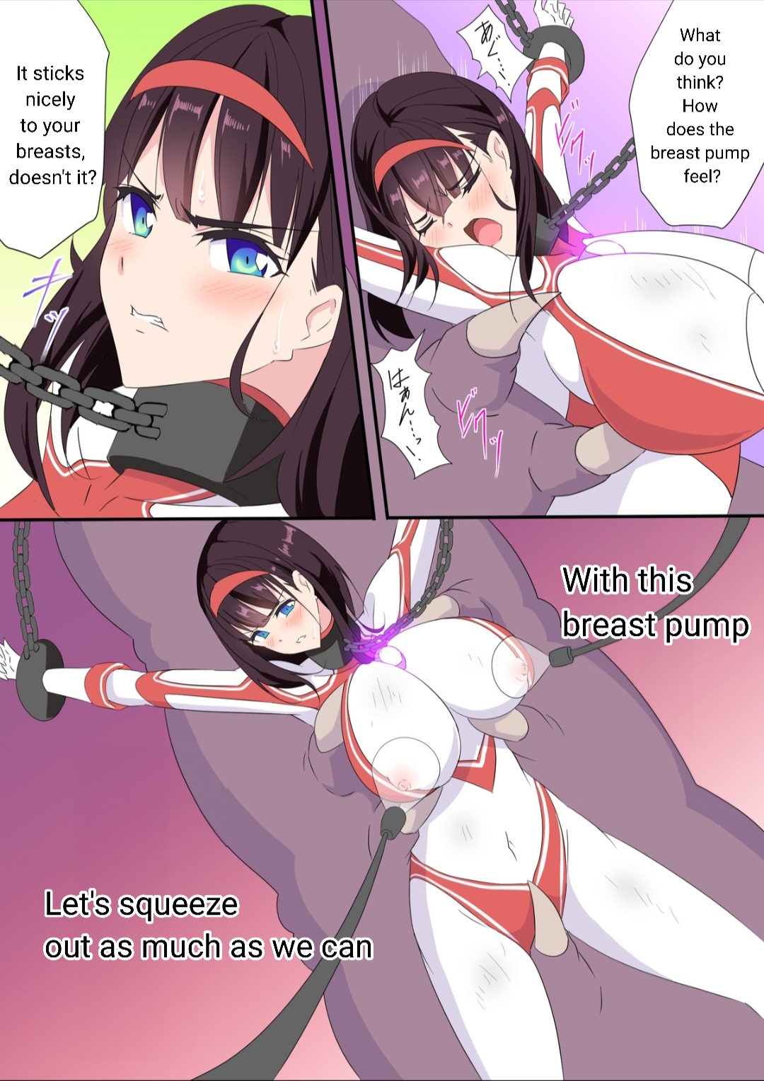 Ultra Airi's breasts are tortured with feather needles part 27-31 page 9 full