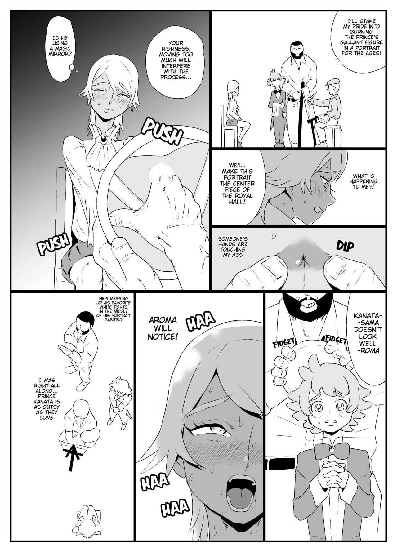 Precure Doujin page 7 full
