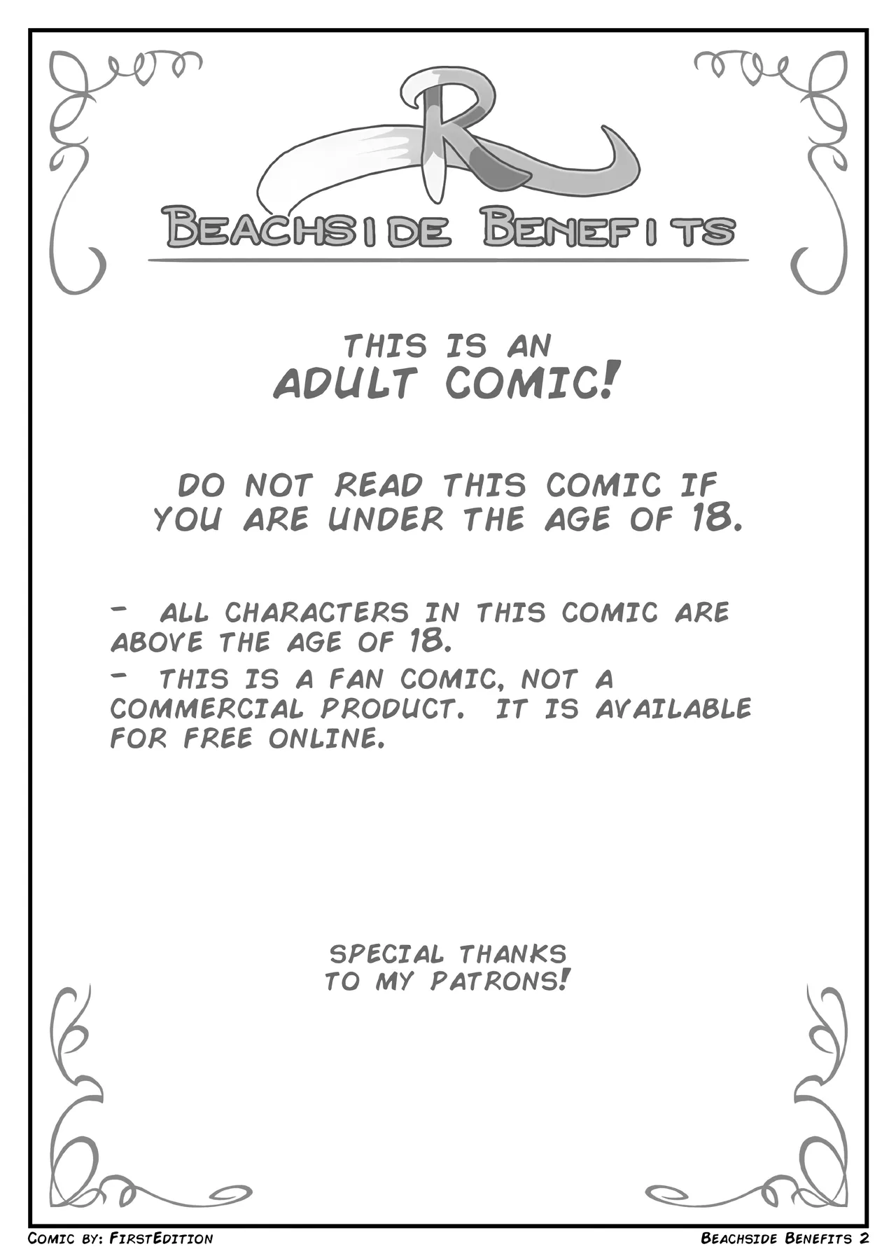 Rena Rouge: Beachside Benefits page 2 full