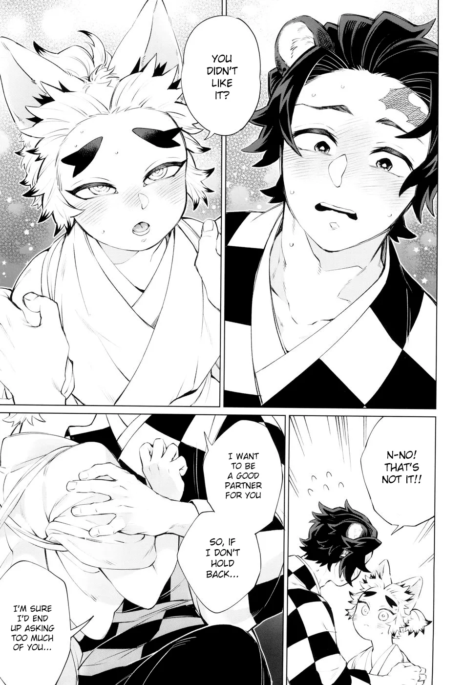 Tanjirou-san Kodomo Atsukai Shinaide Kudasai | Tanjirou-san, Please Don't Treat Me Like a Child page 11 full