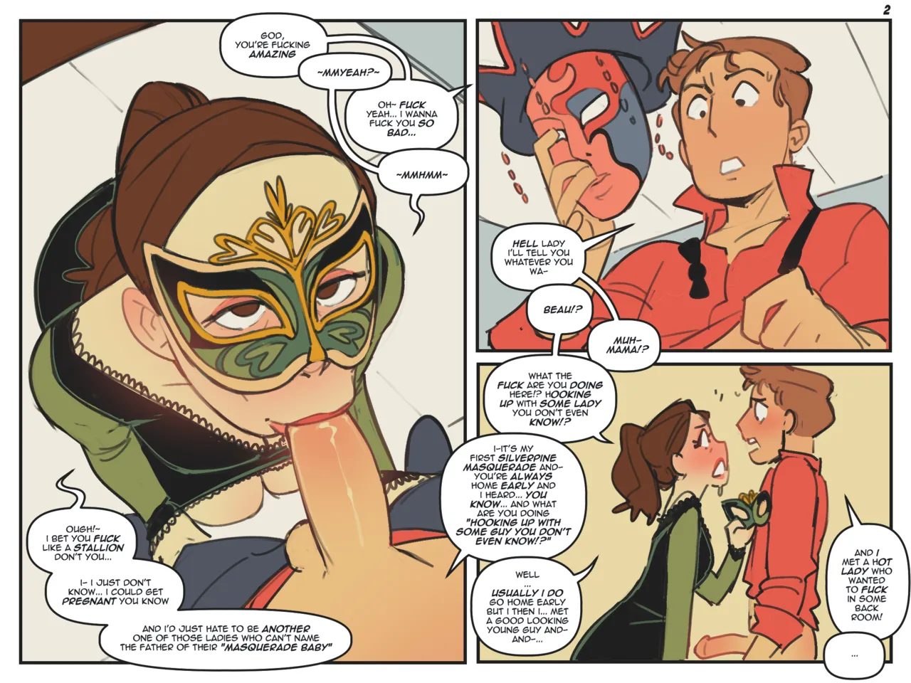 Silverpine Masquerade page 2 full
