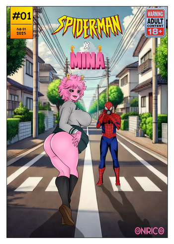 [Onirico] Mina Ashido x Spider-Man cover