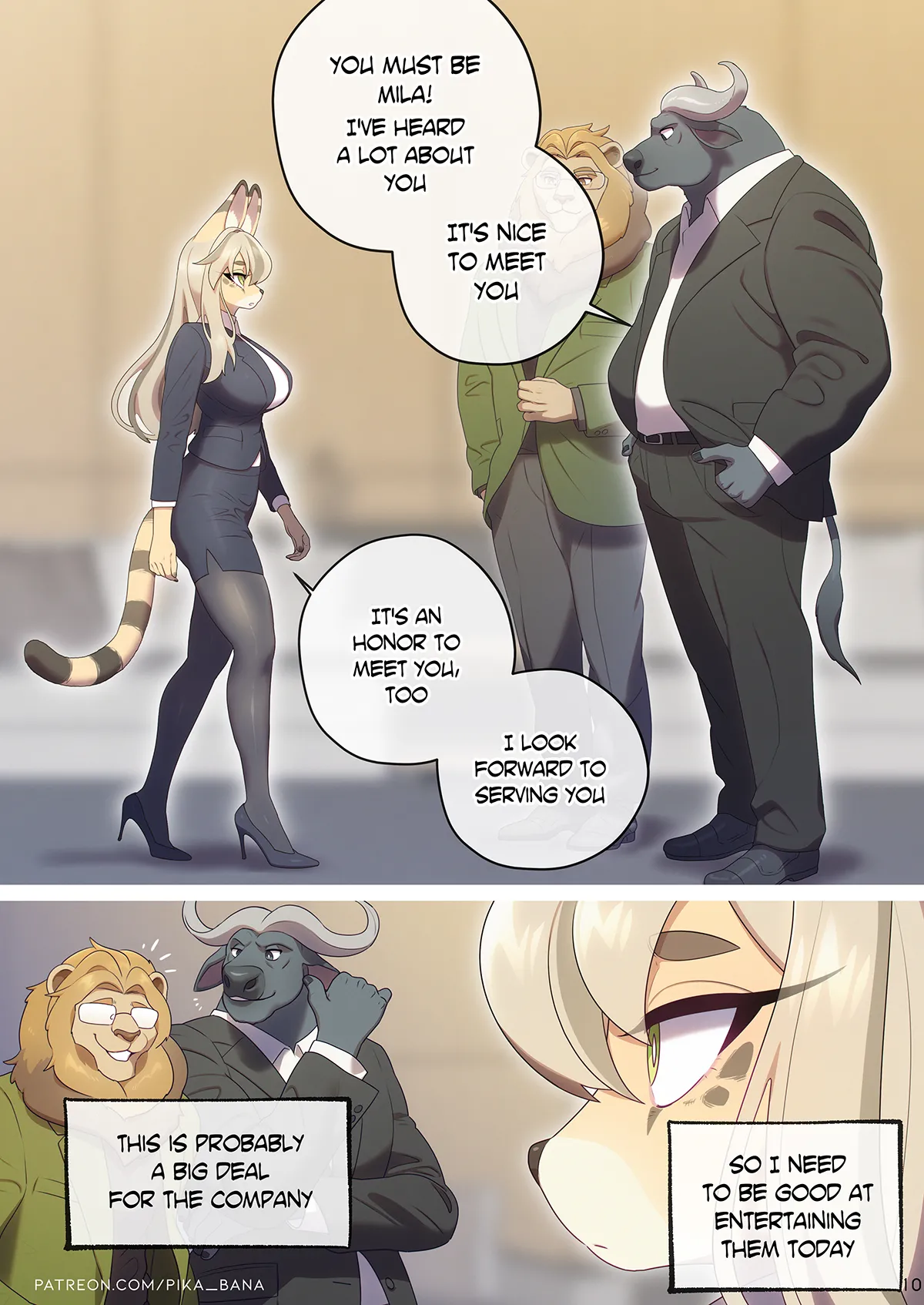 The Sexretary's Work + The Sexret Elevator page 12 full