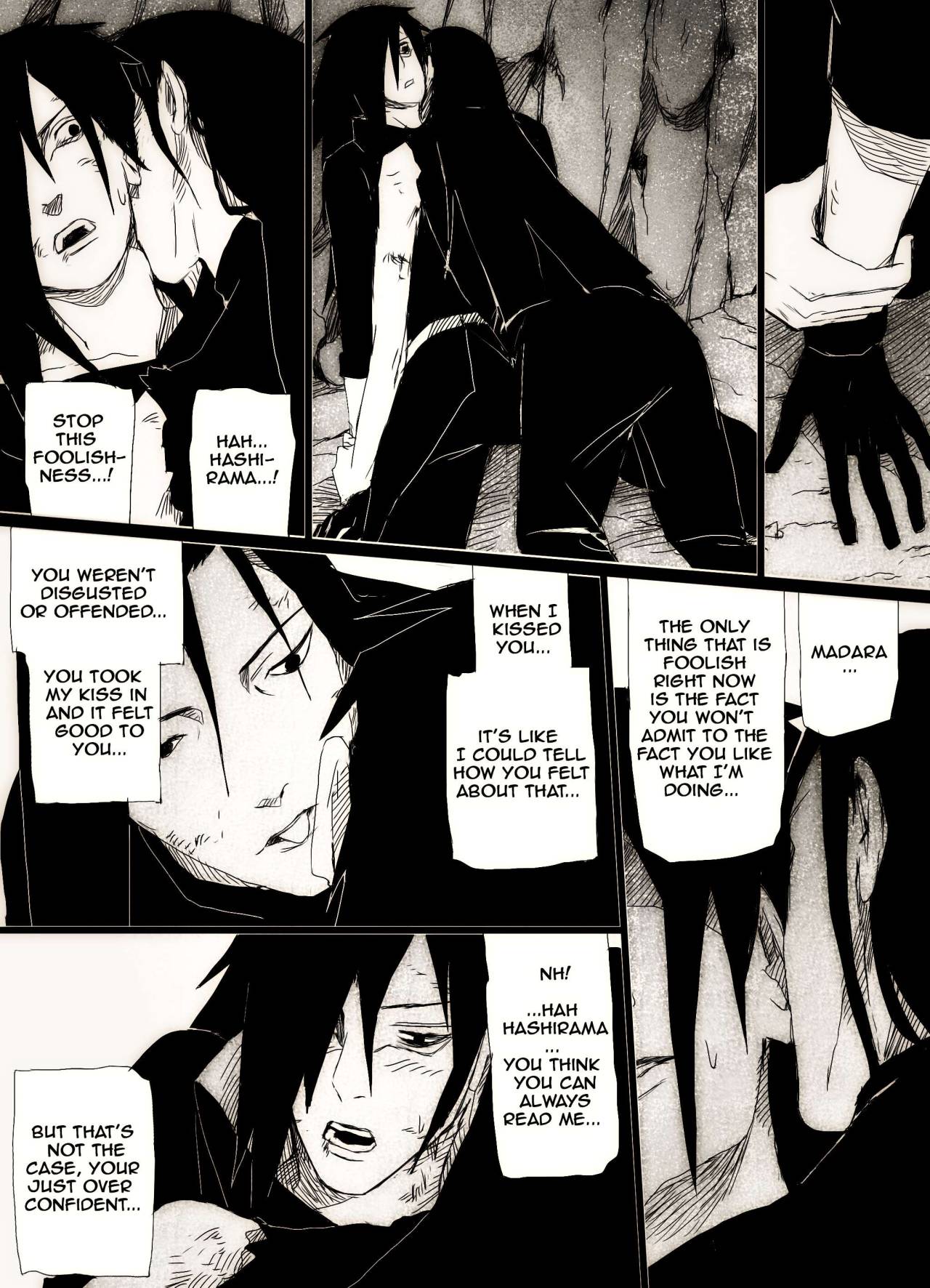 Hashirama x Madara Doujinshi by hachimitsubani page 11 full