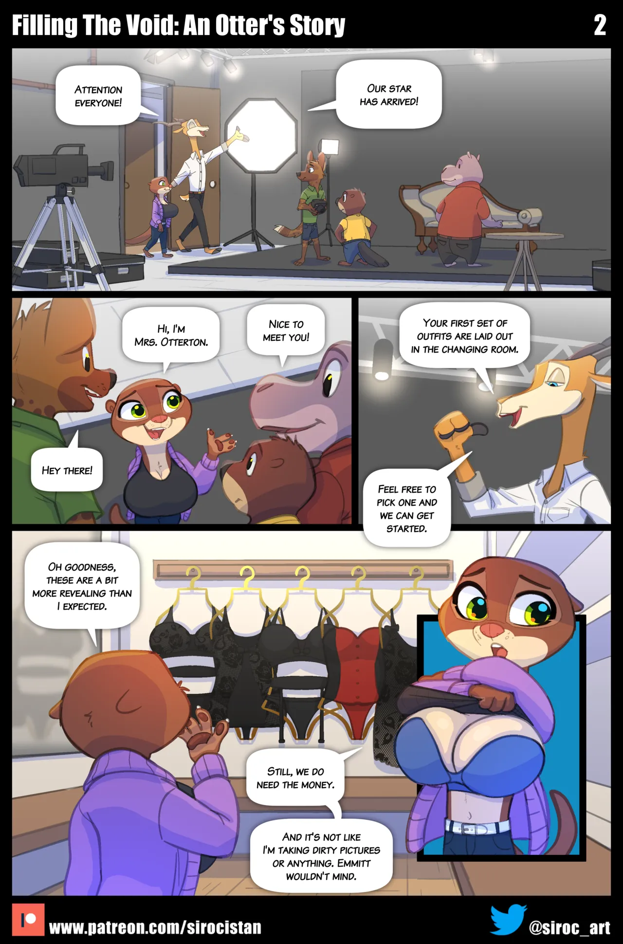Filling The Void: An Otter's Story page 2 full