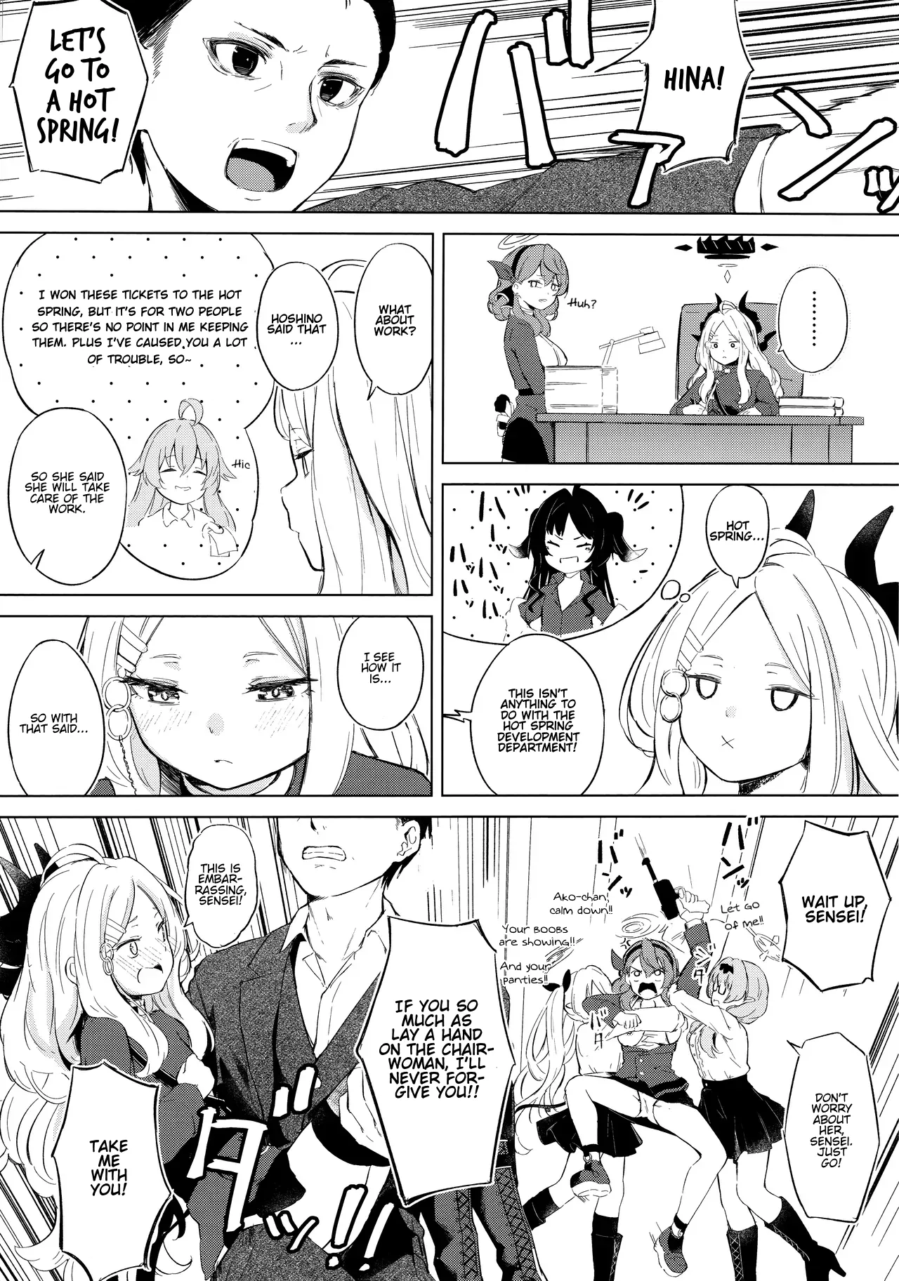 Yukemuri Shimeppori Kojitsu Roten nite Amaenbo Iinchou to | Going to a steamy private outdoor hot spring with a clingy chairwoman page 2 full