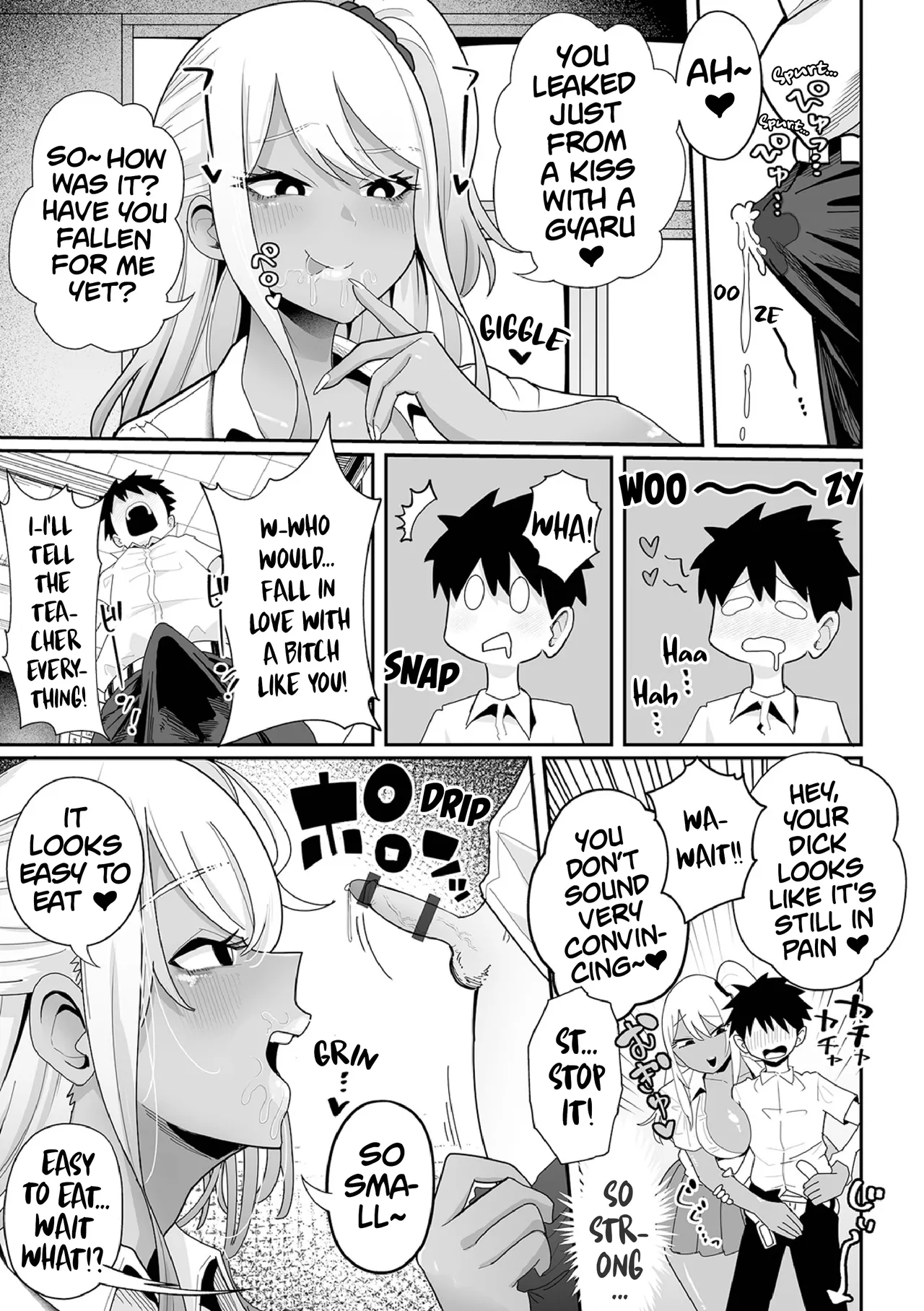 Big and Sexy Gyaru Part 1 | Dekakute Eroi Gyaru Zenpen page 9 full