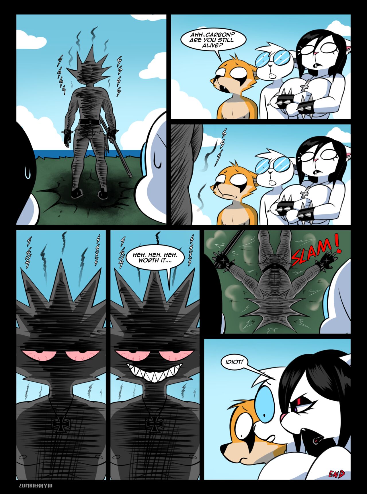 Carbon Fights a Hurricane page 4 full