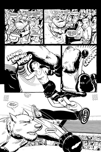 [Richard Moore] Boneyard - The Conclusion of the Boxing Match cover