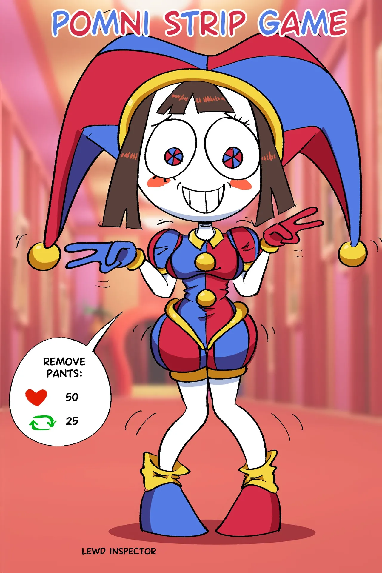 Pomni & Ragatha's Strip Games page 1 full