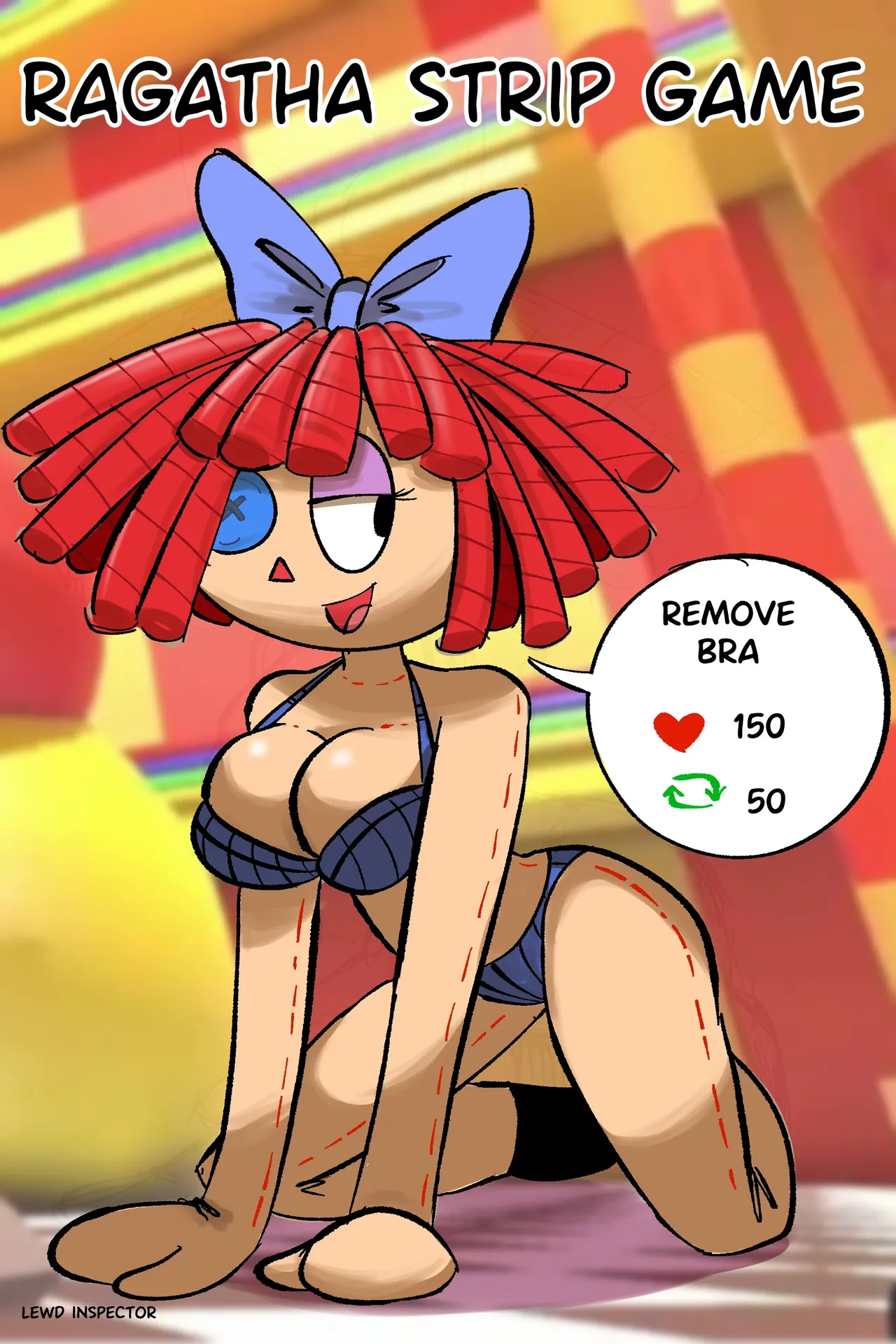 Pomni & Ragatha's Strip Games page 9 full