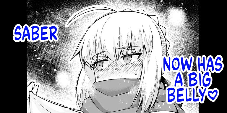 Saber, Botebara ni...❤ | Saber Now Has A Big Belly❤️ page 1 full