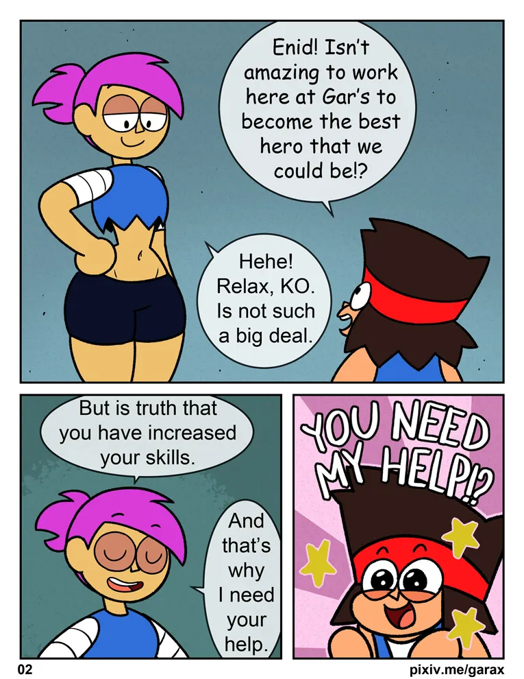 OK K.O. Let's be Heroes! page 8 full
