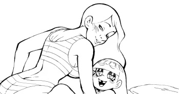 [Abe'sDrawings] Streaming (Lilo & Stitch, Victor and Valentino) cover