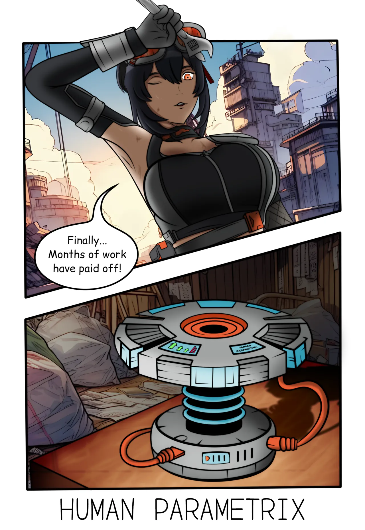 Zenless Zone Zero: Human Parametrix page 1 full