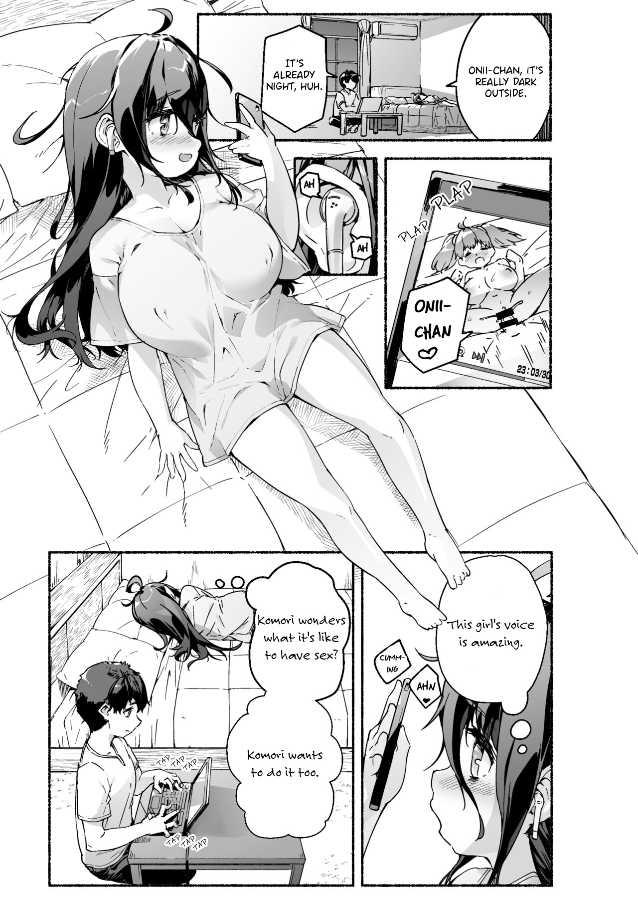 Munemori Komori no Kyoudai Seikatsu - Onii-chan to Ecchi Shitai - page 2 full
