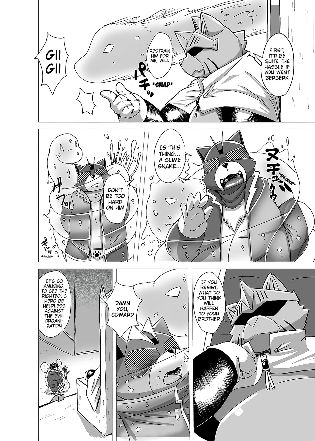 The Masked Hero Garnet page 3 full
