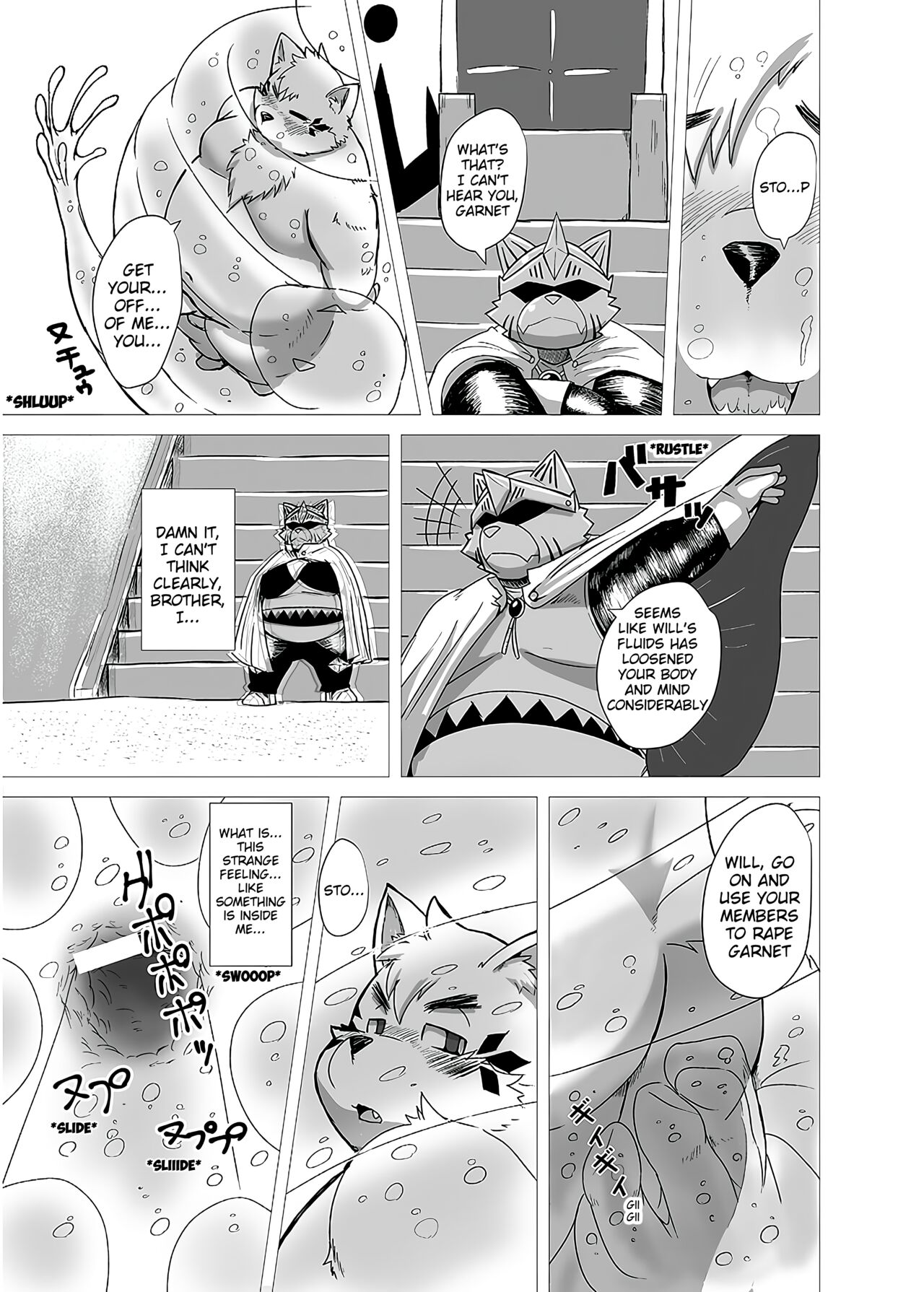 The Masked Hero Garnet page 6 full