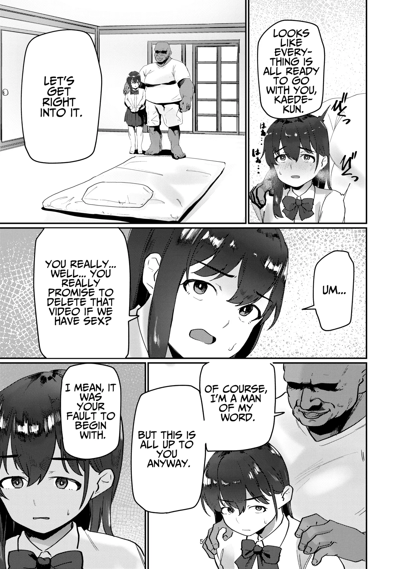Oji-san Chinpo ni Otosareru | Corrupted By Ojisan Dick page 5 full