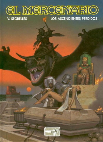 [Vicente Segrelles] El Mercenario 09 - Los ascendientes perdidos cover