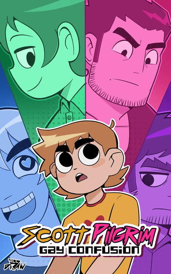 [All_Draw Party] Scott Pilgrim Gay Confusion [Eng] cover